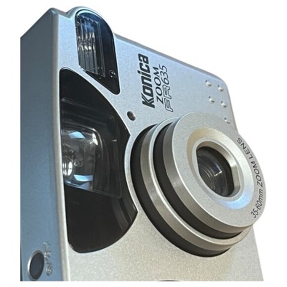 Vintage Konica Zoom FR635 Point and Shoot 35mm Film Camera - Picture 14 of 16